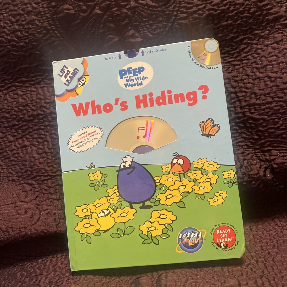 PEEP WHO'S HIDING (PEEP IN THE BIG‎ WIDE WORLD) Gates Laura Galvin Hardcover 06